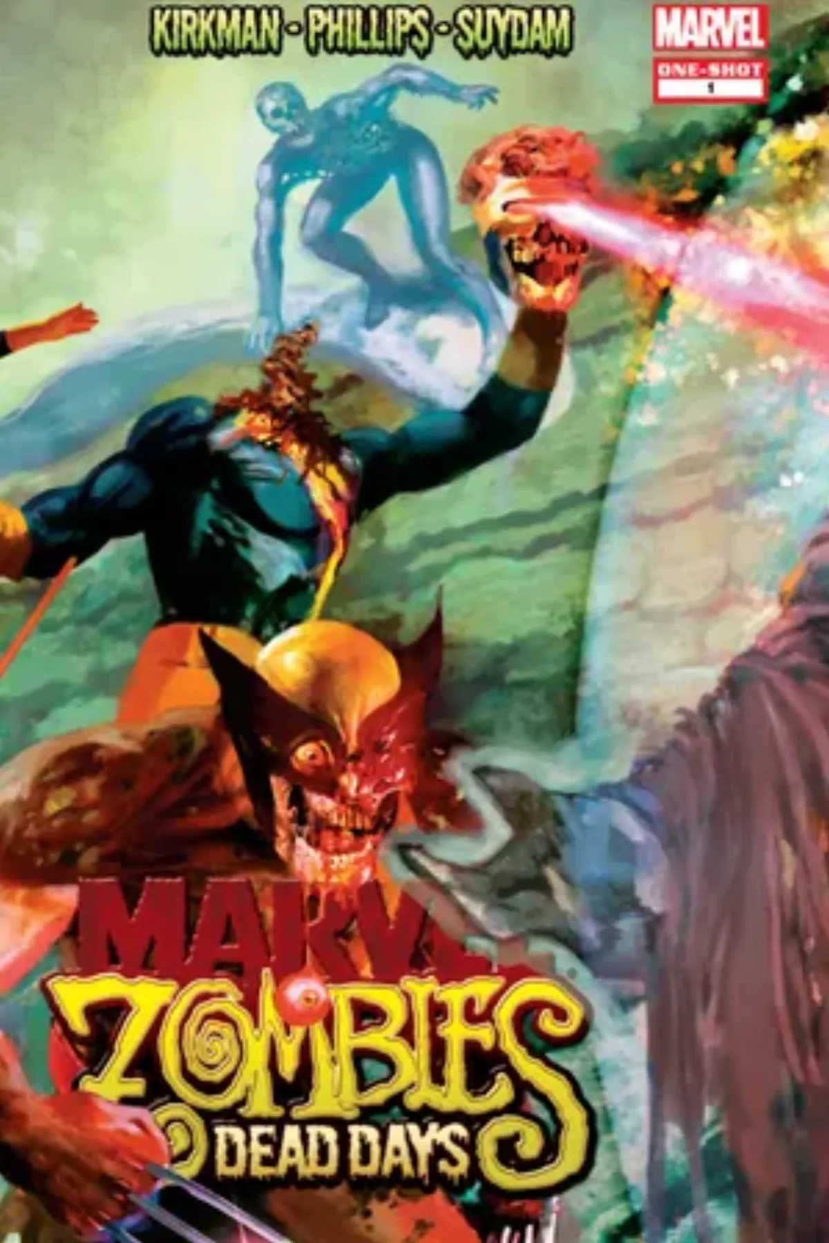 『Marvel Zombies: Dead Days』カバー
