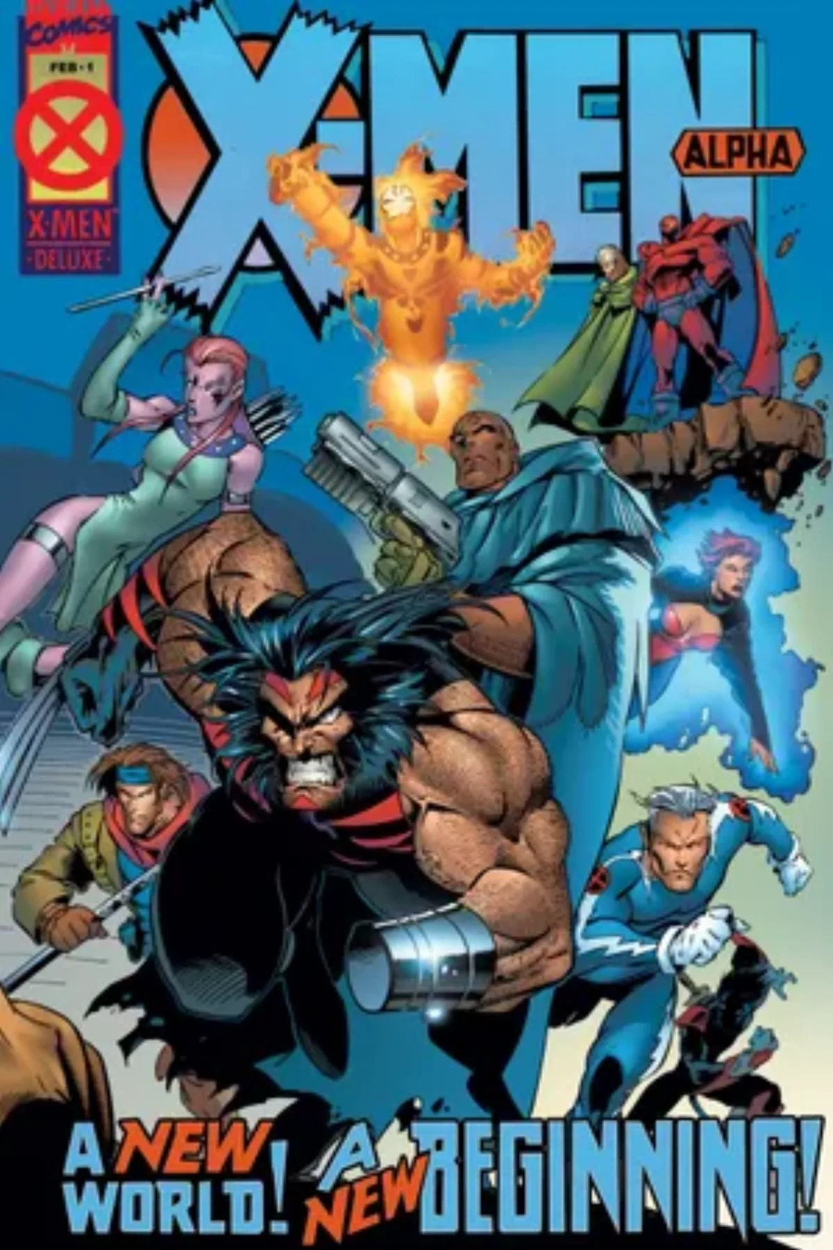 『X-Men: Alpha』第1号カバー