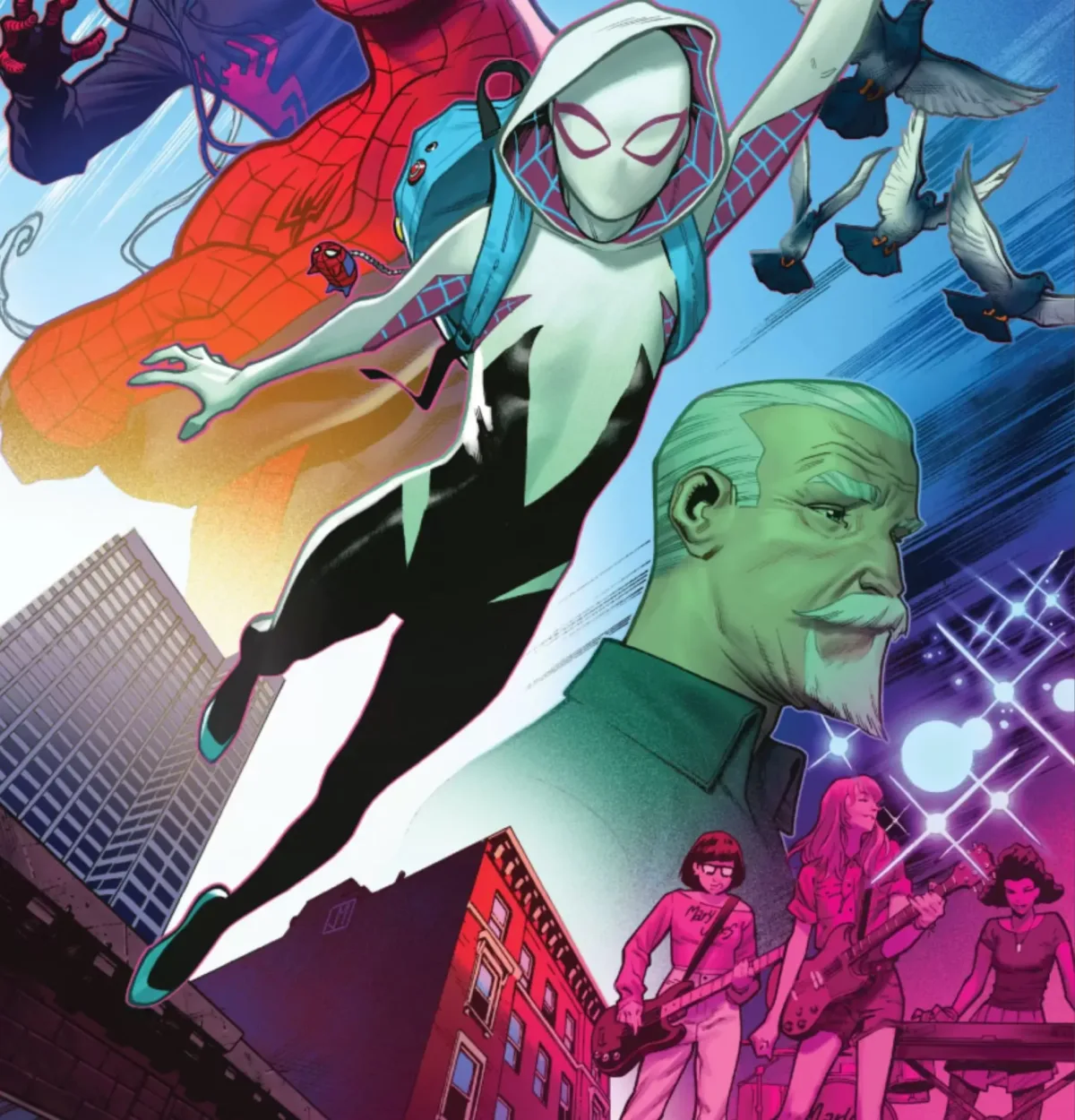『Ghost-Spider』（2019）第1号のEarth-65版グウェン