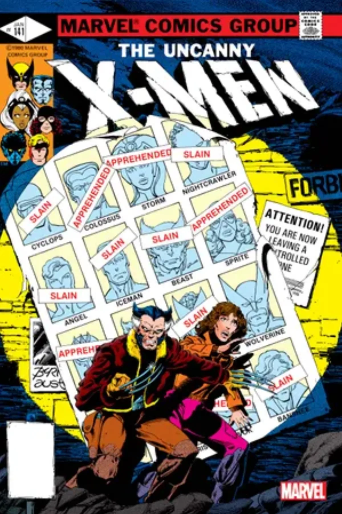 Earth-811を描く『Uncanny X-Men』第141号カバー