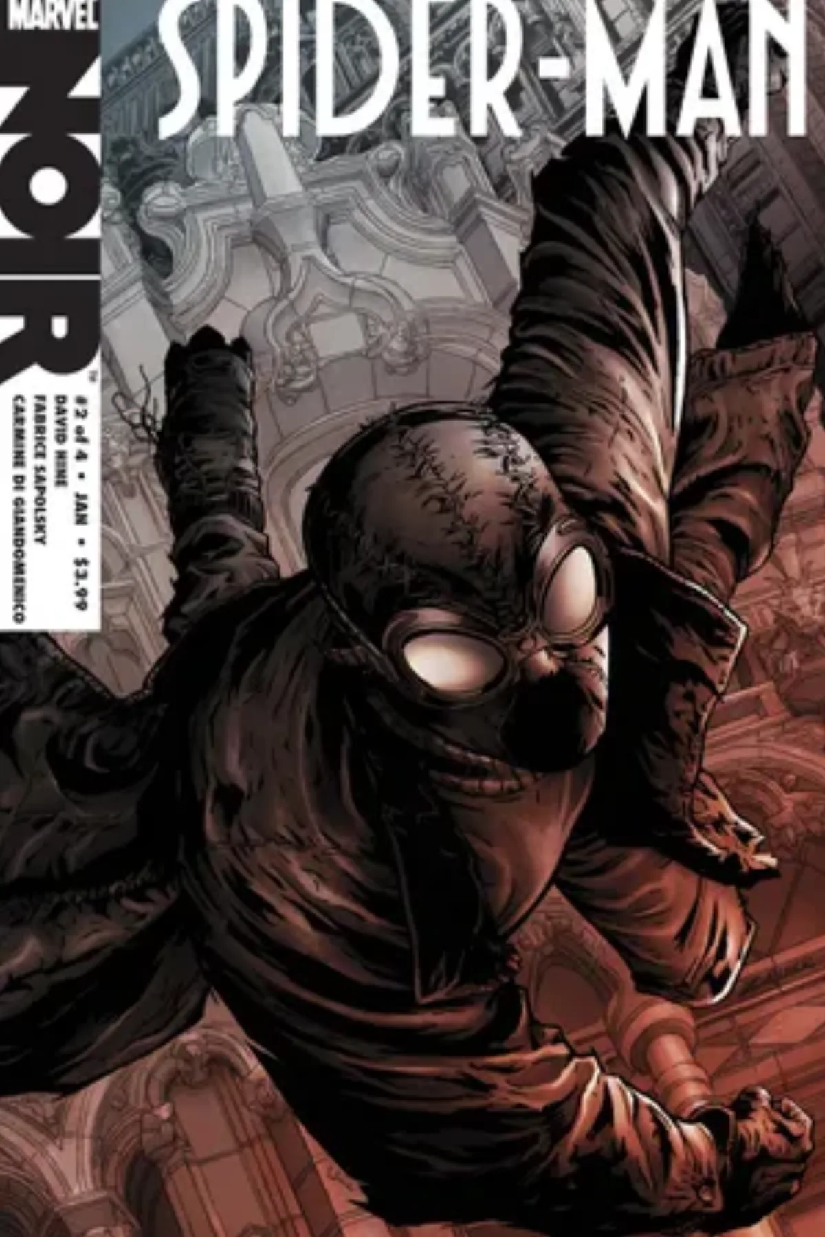 『Spider-Man Noir』第2号カバー