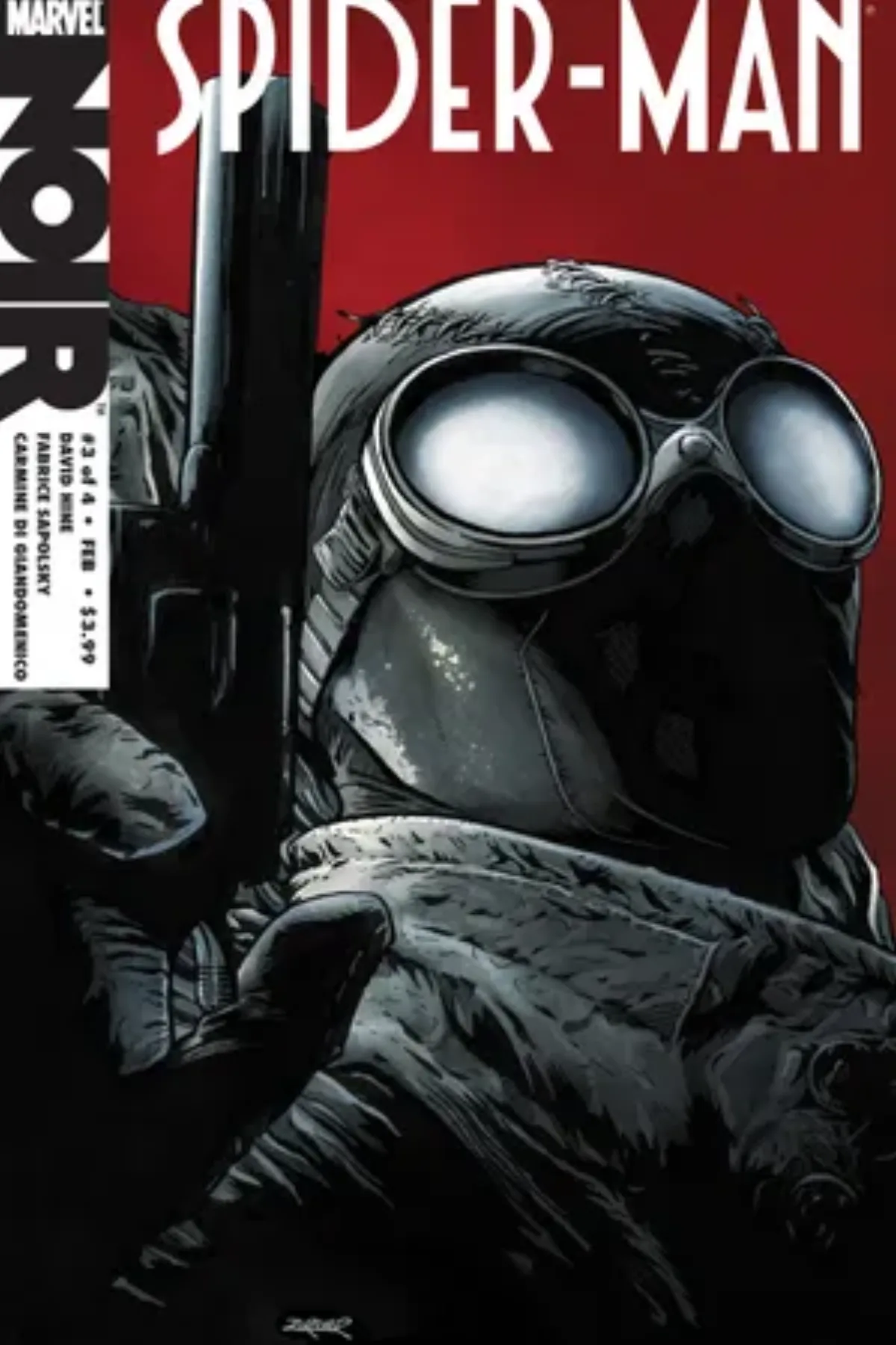 『Spider-Man Noir』第3号カバー
