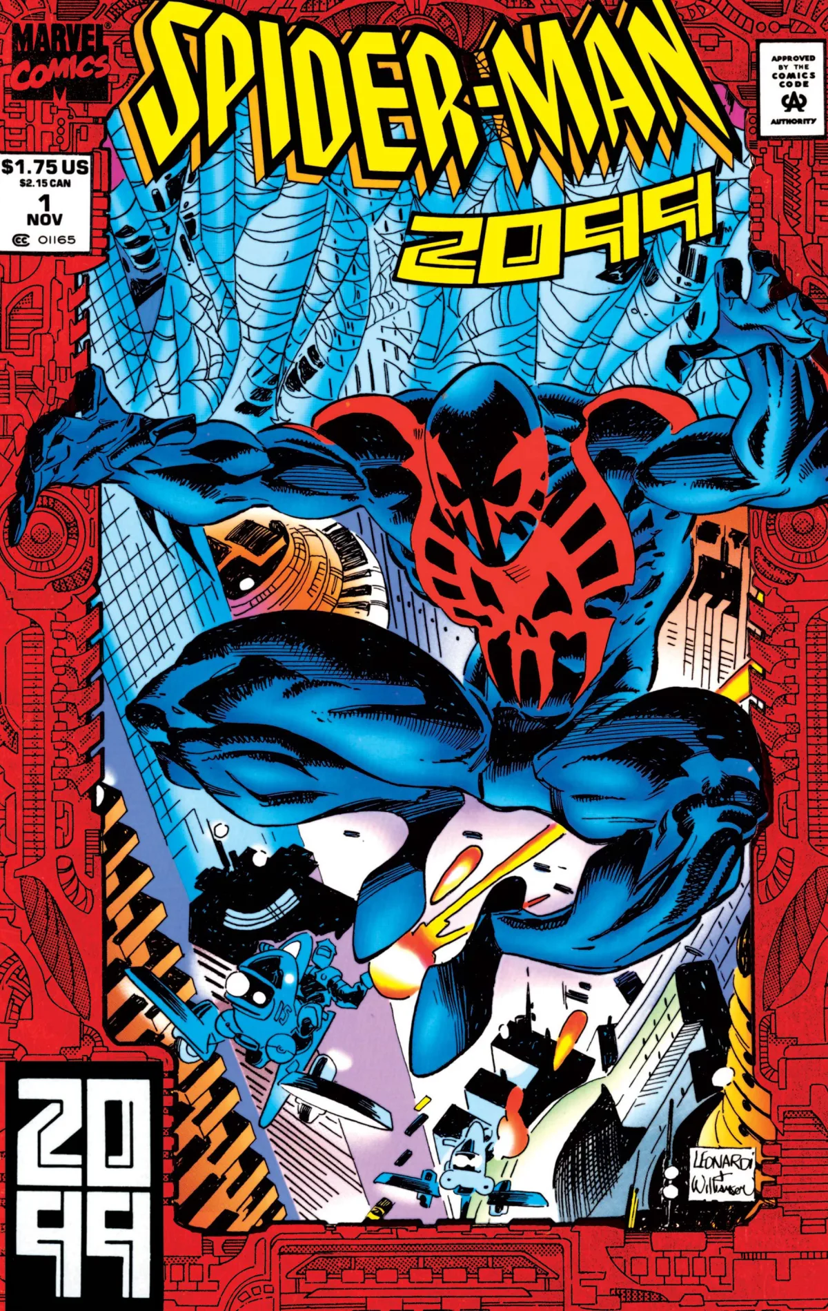 『Spider-Man 2099』第1号カバー