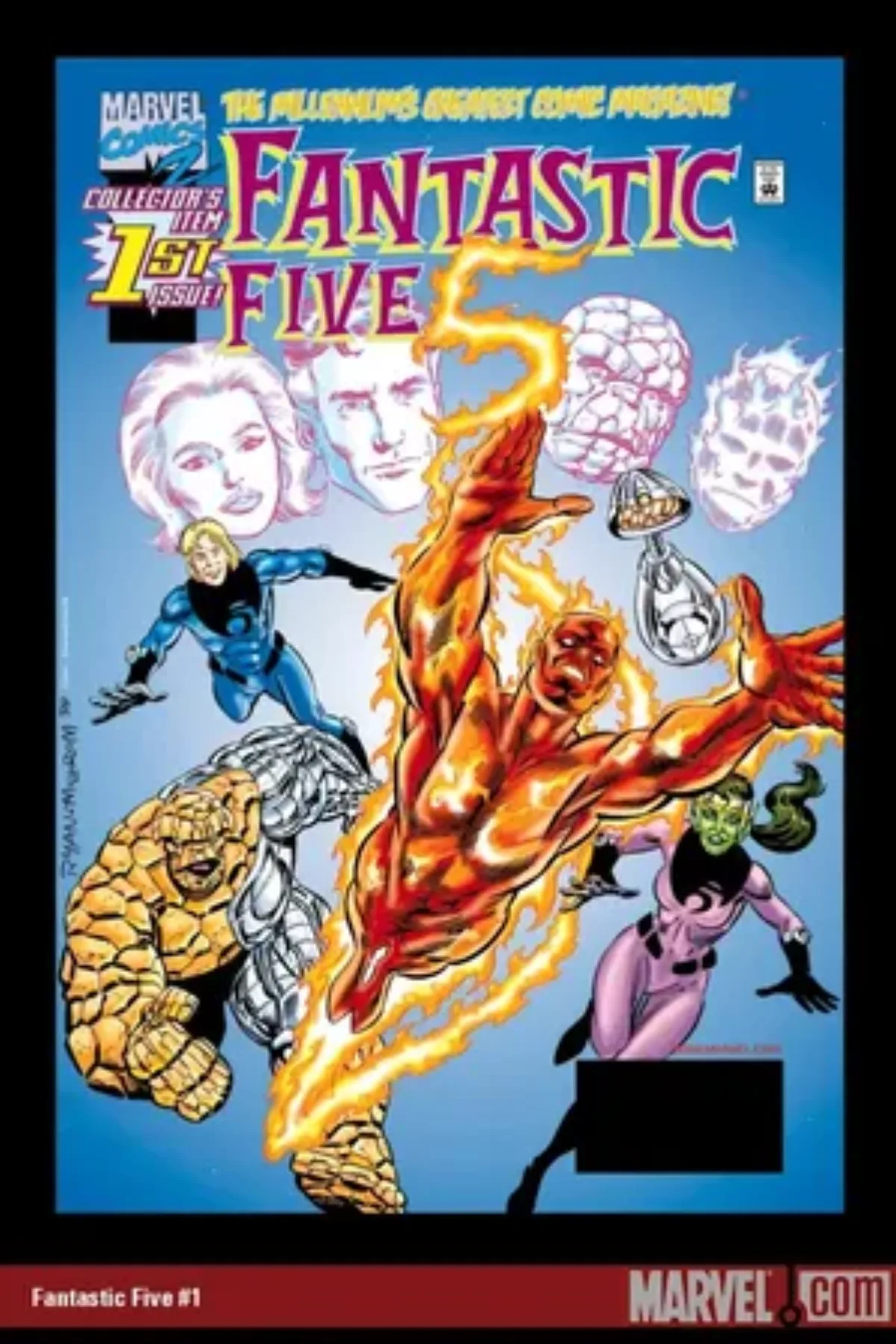 『Fantastic Five』第1号カバー