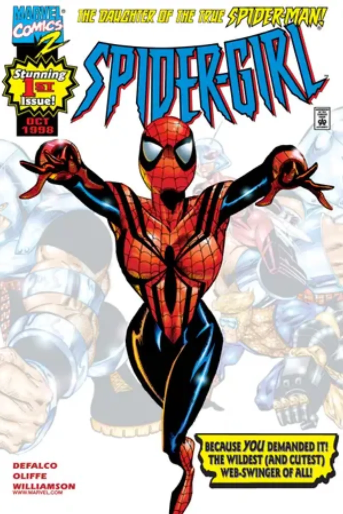 『Spider-Girl』第1号カバー