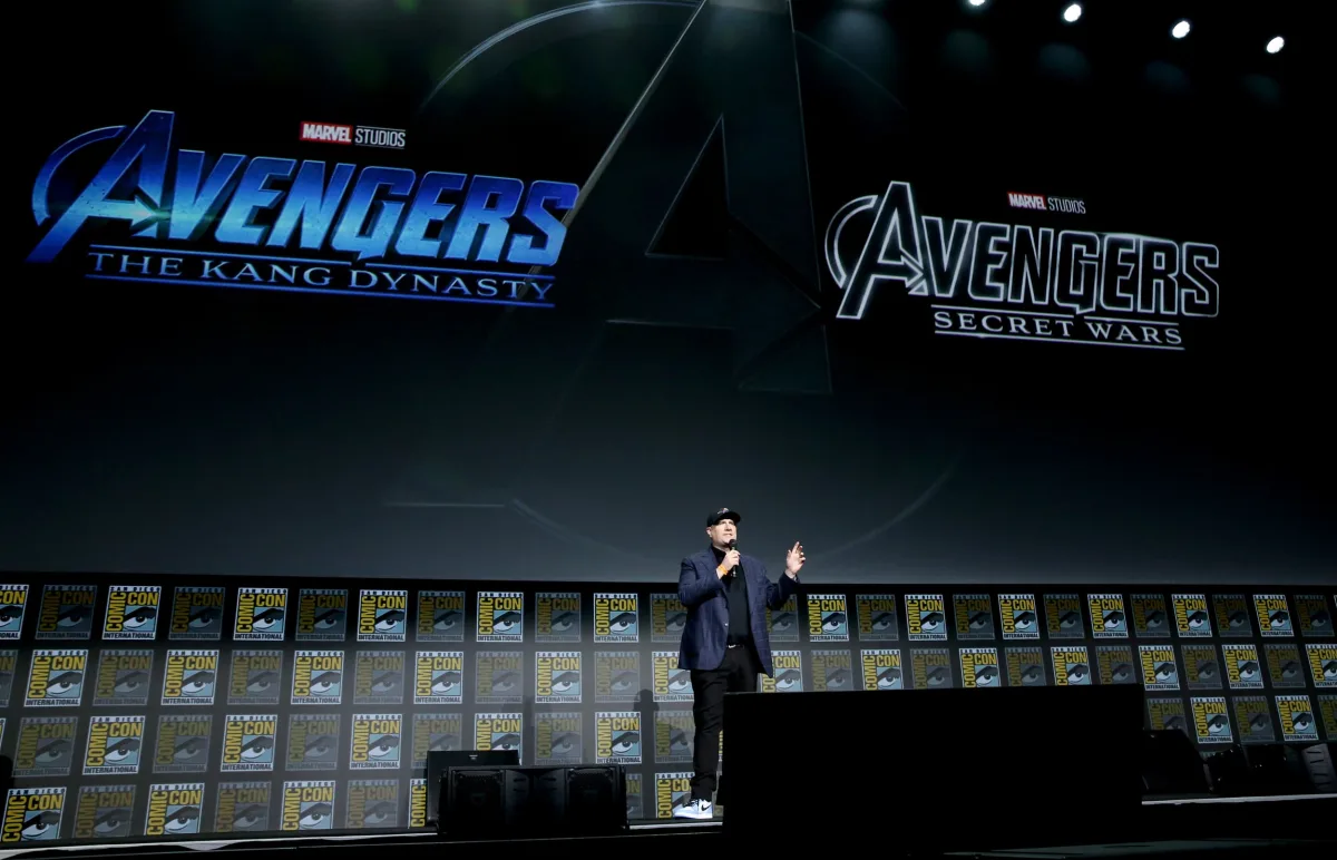 Marvel Studiosが今後の作品群を発表したイベント会場