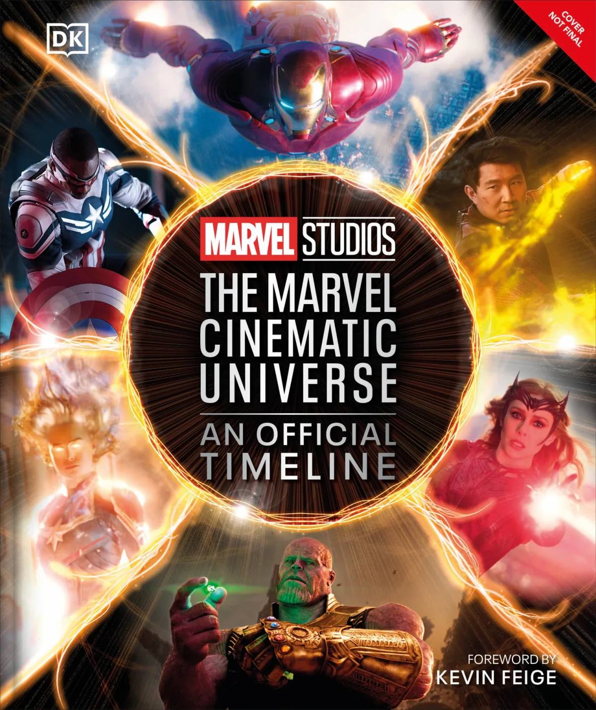 Marvel Studios公式MCUタイムライン書籍の表紙