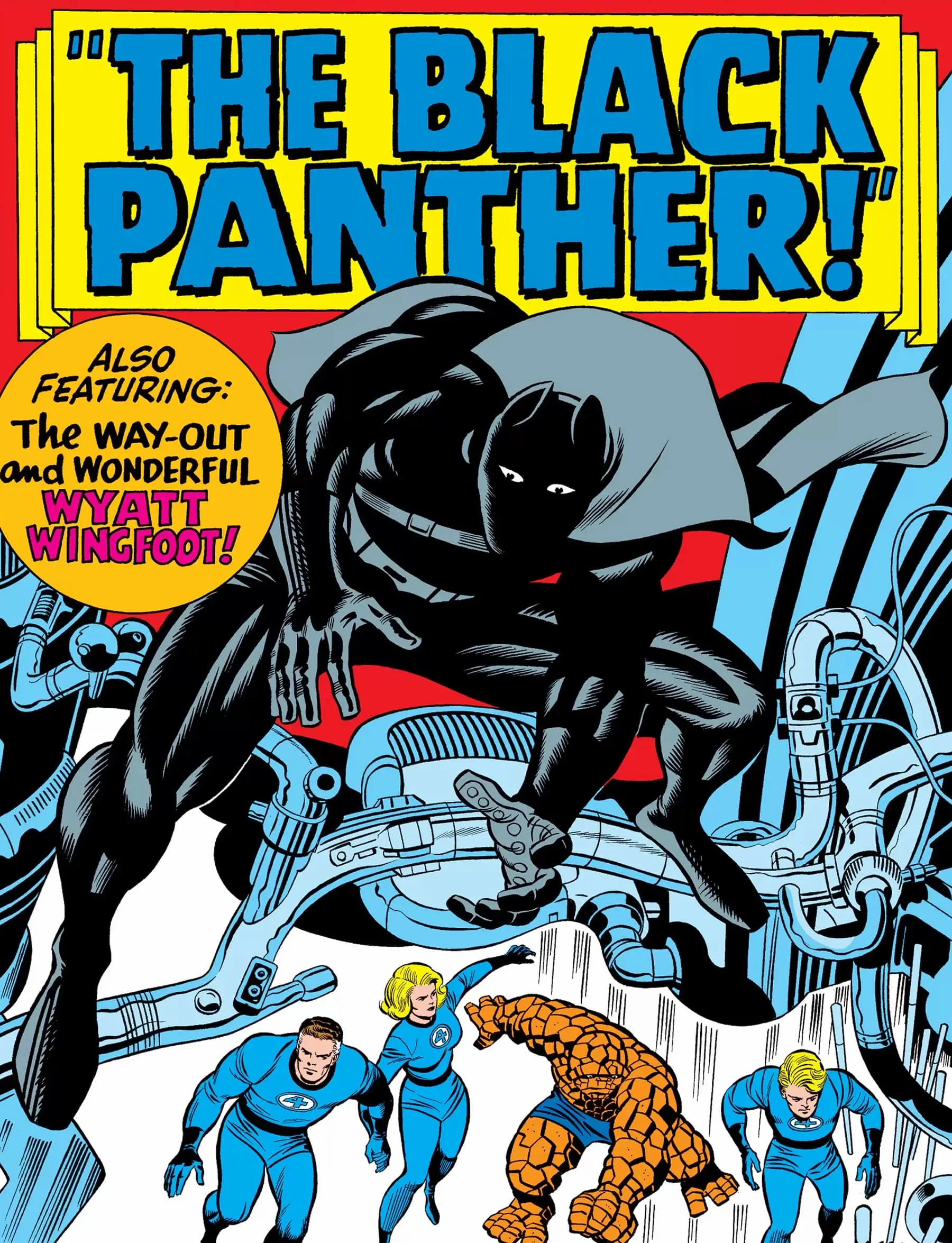 Fantastic Four 52号でファンタスティック・フォーを迎えるブラックパンサー