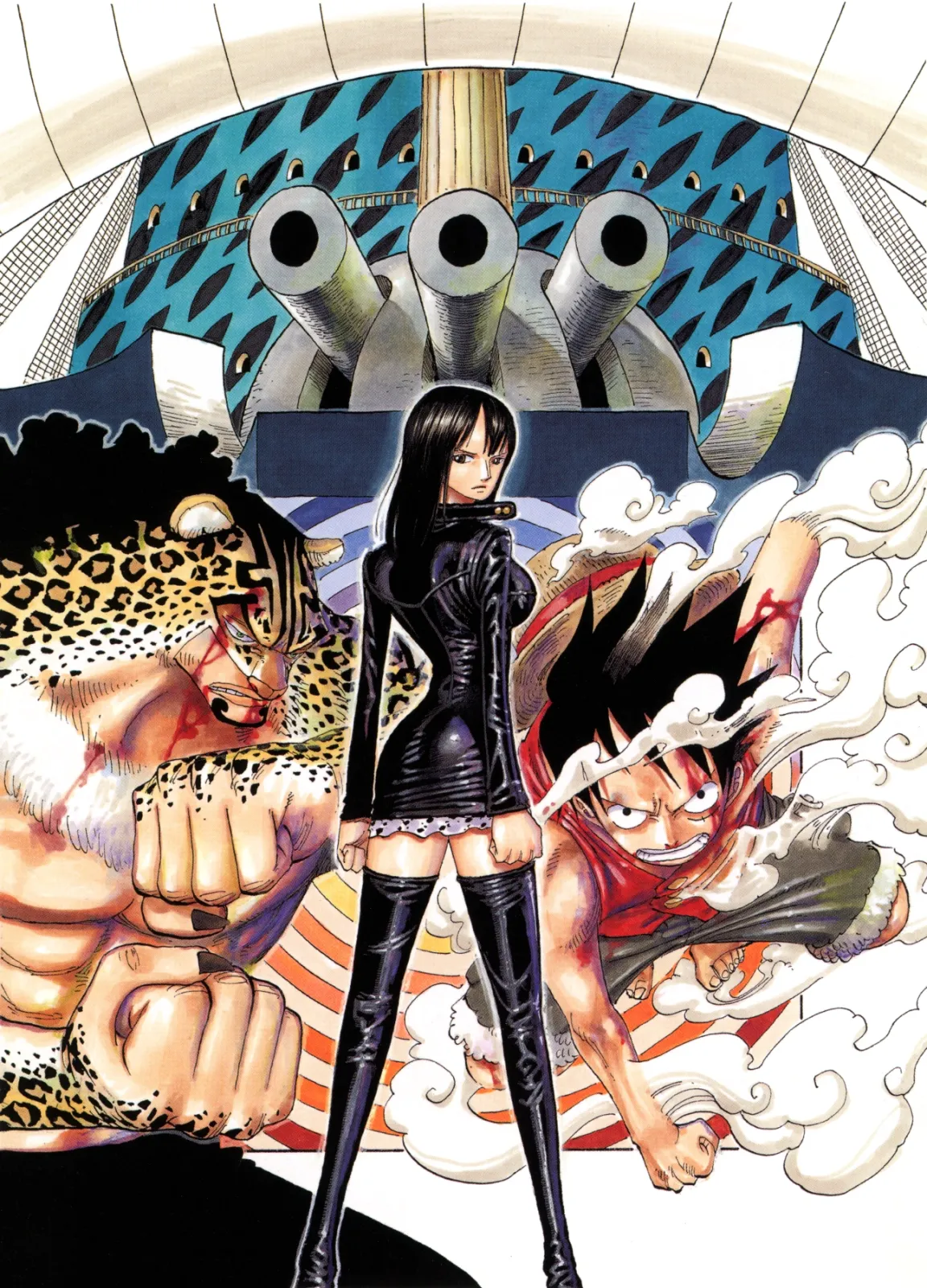 エニエス・ロビー編に関する原作・アニメ・公式資料のビジュアル 1