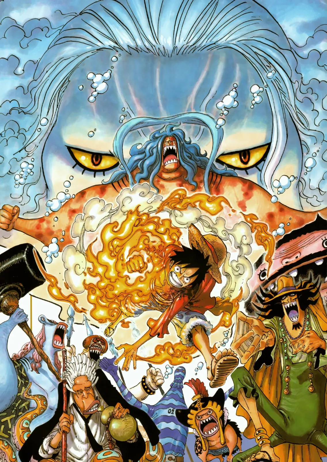 魚人島編に関する原作・アニメ・公式資料のビジュアル 1