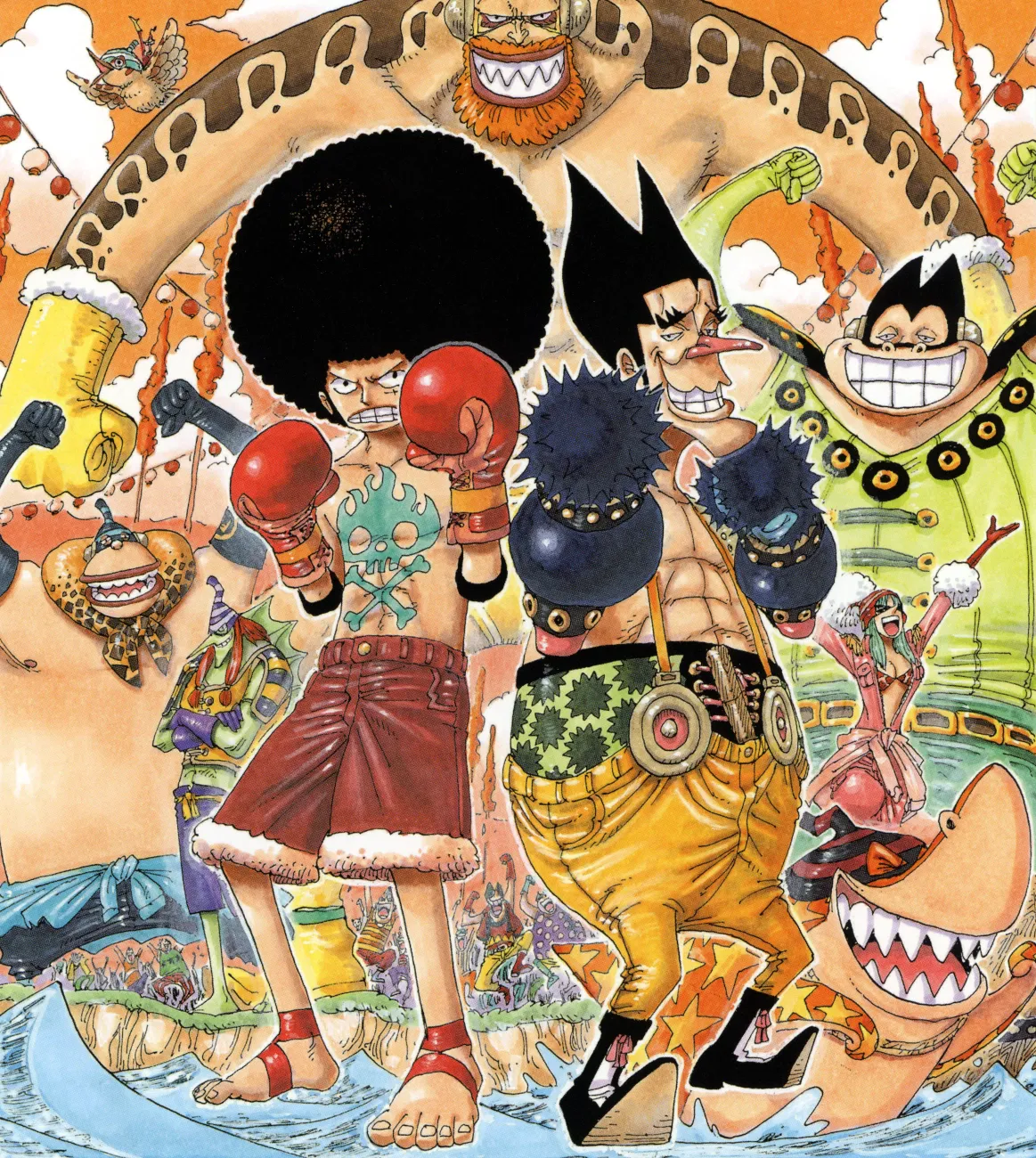 デービーバックファイト編に関する原作・アニメ・公式資料のビジュアル 1