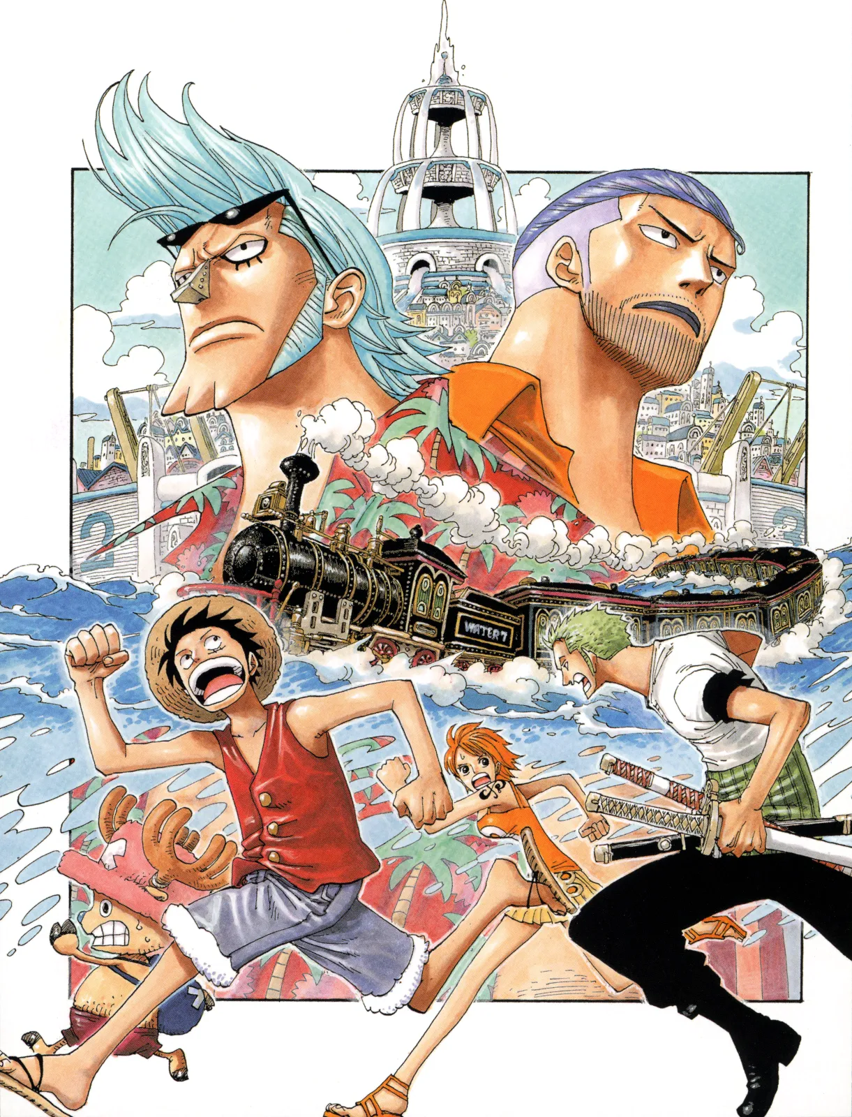 ウォーターセブン編(都市滞在)に関する原作・アニメ・公式資料のビジュアル 1