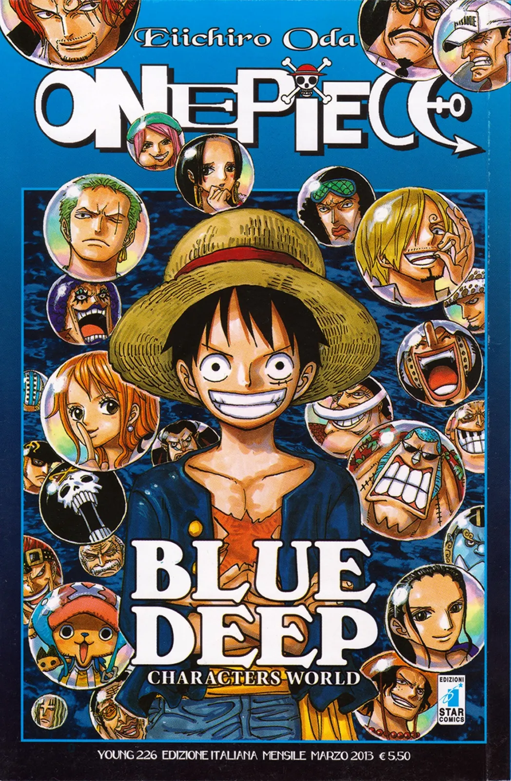 ONE PIECE BLUE DEEP CHARACTERS WORLDに関する原作・アニメ・公式資料のビジュアル 3