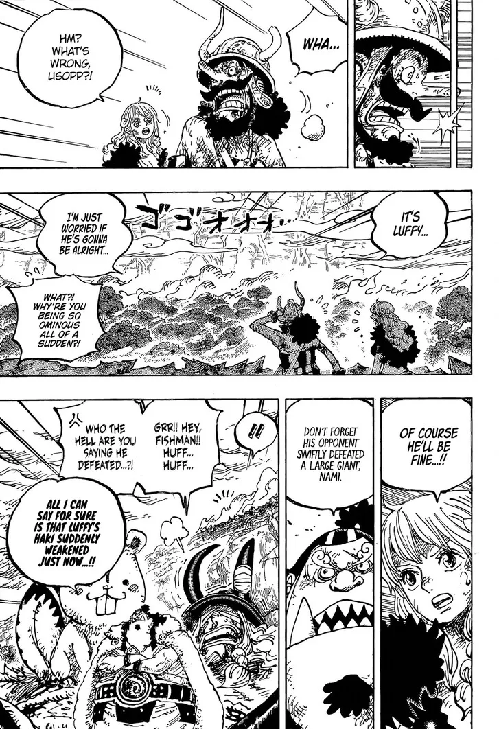 ONE PIECE 第1189話 〝世界の王〟に関する原作・アニメ・公式資料のビジュアル 1