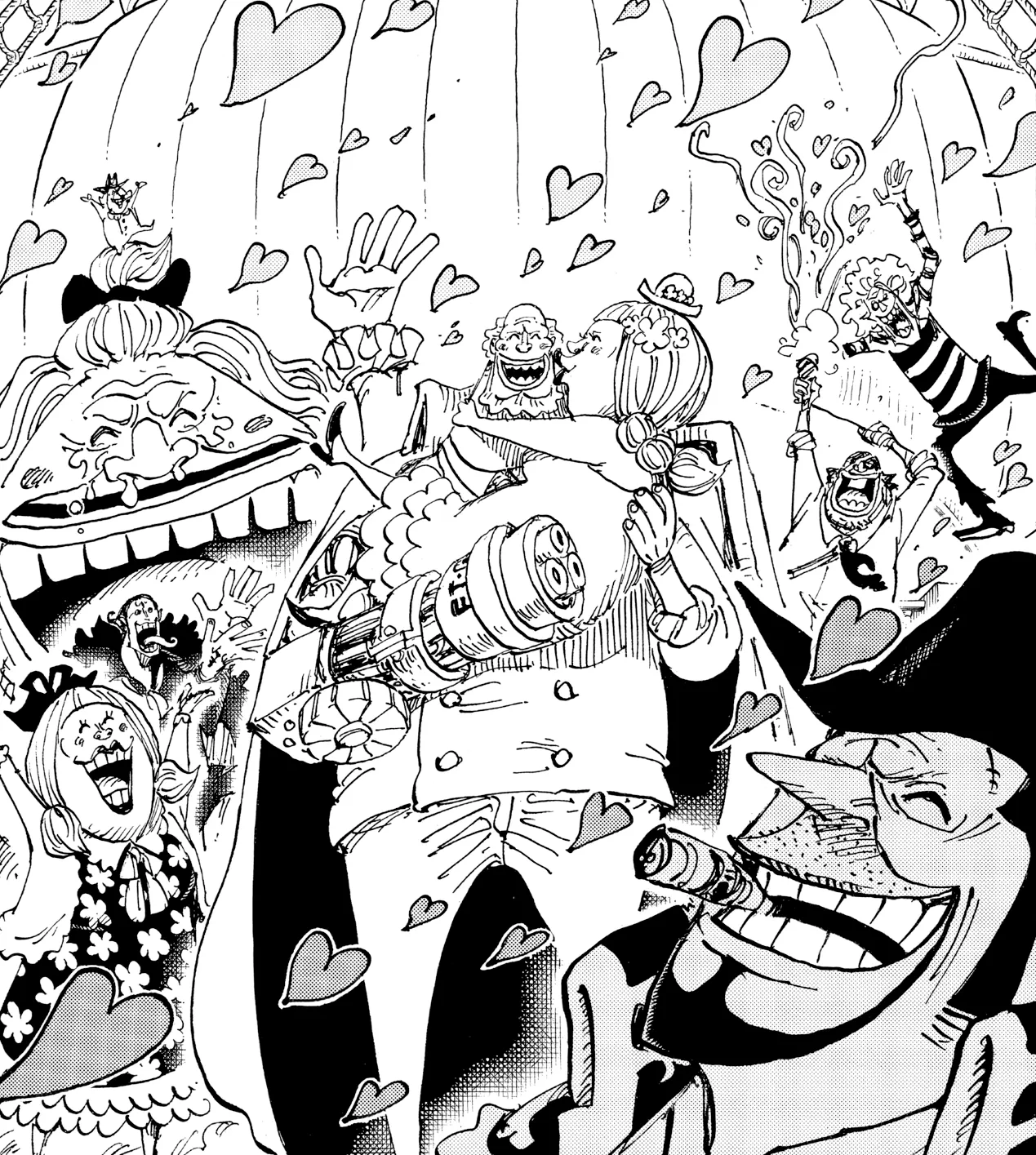 〝ギャング〟ベッジのオーマイファミリーに関する原作・アニメ・公式資料のビジュアル 1
