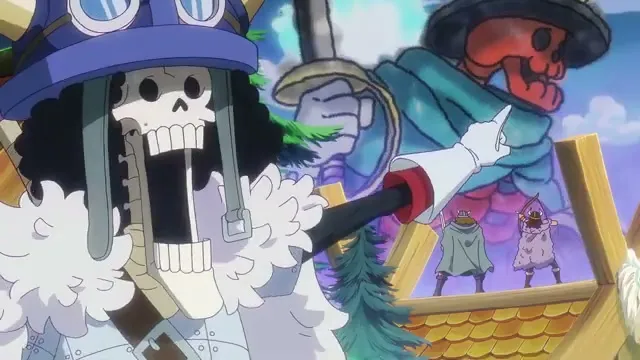 TVアニメ『ONE PIECE』第1174話「子供達を救え！エルバフの戦士出撃」に関する原作・アニメ・公式資料のビジュアル 1