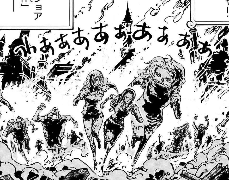 フィッシャー・タイガーのマリージョア襲撃に関する原作・アニメ・公式資料のビジュアル 2