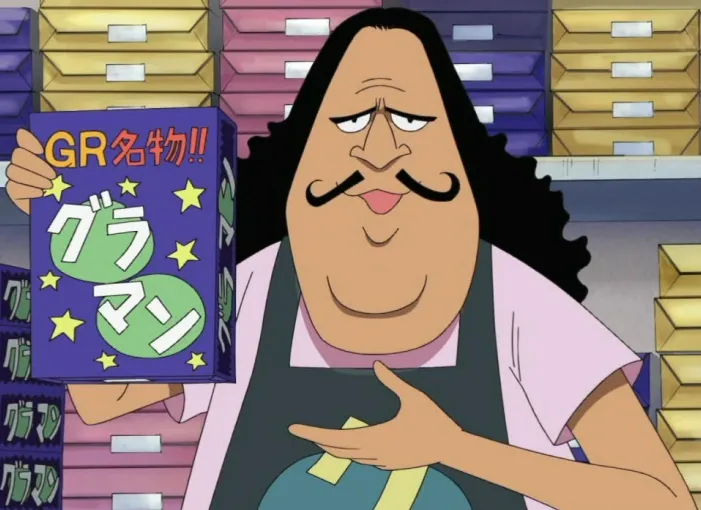 アントニオのグラマン|シャボンディ諸島の土産物店に関する原作・アニメ・公式資料のビジュアル 3