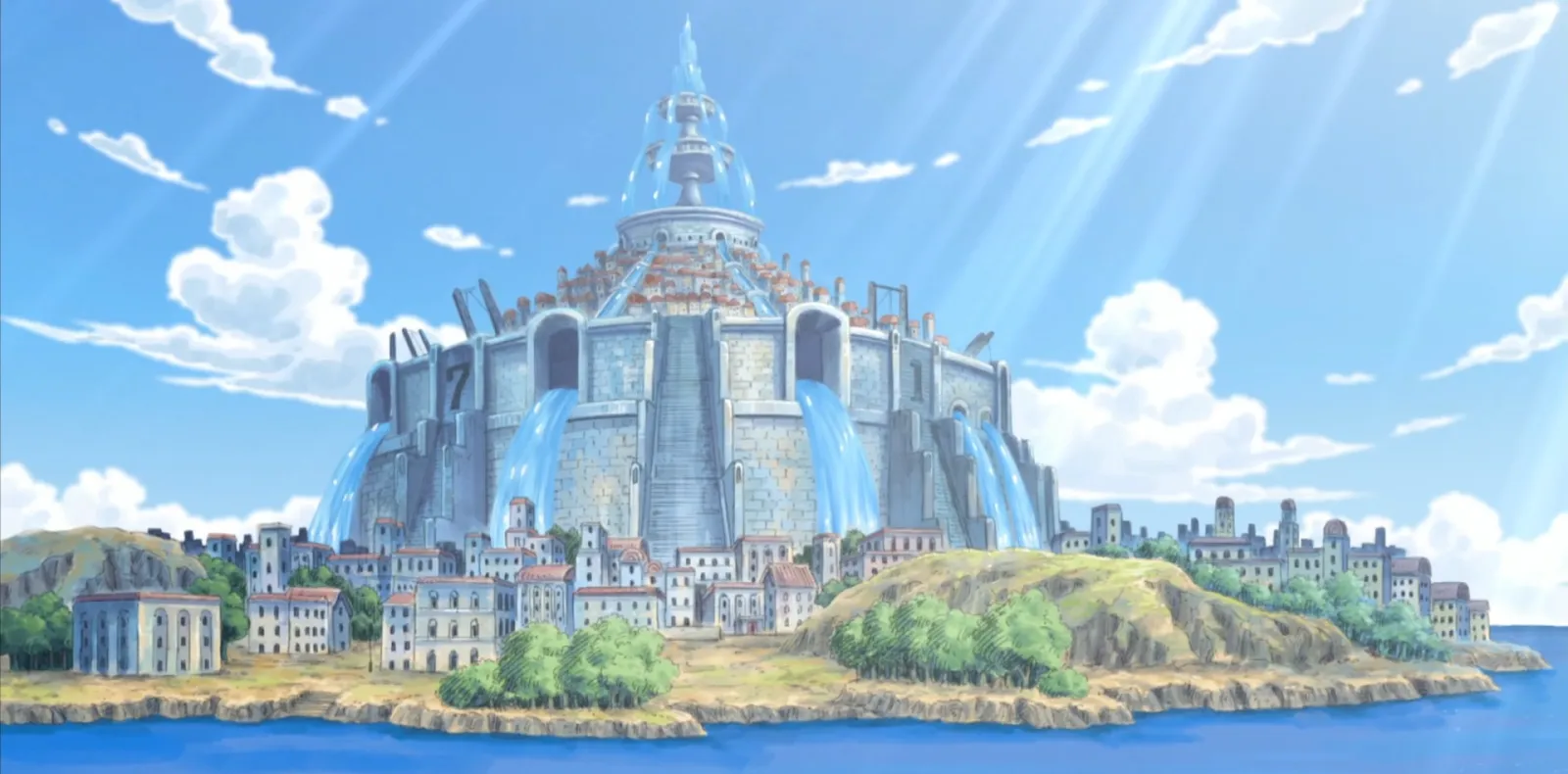 ウォーターセブンに関する原作・アニメ・公式資料のビジュアル 2