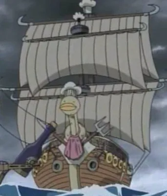 クッキング・ジョージ号｜ゼフ率いるクック海賊団の船に関する原作・アニメ・公式資料のビジュアル 1